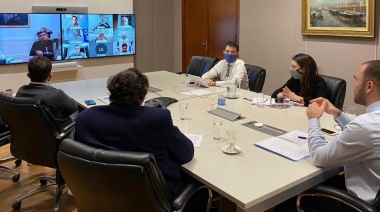Ruete en la videoconferencia de Maximo Kirchner y Massa
