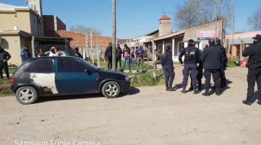 Los Nogales: 16 aprehendidos durante una toma de terrenos