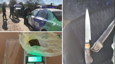 Secuestran armas, drogas y motos durante el fin de semana