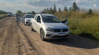 Recuperan auto robado en la puerta de un supermercado 