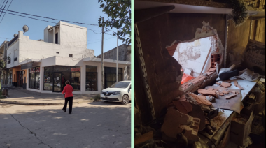Boqueteros roban una zapatería 