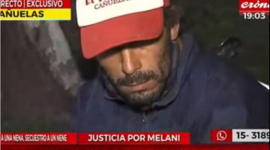 Escándalo frente al móvil de Crónica  