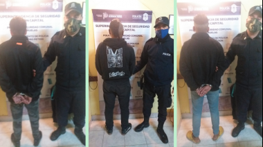 Tres detenidos por usurpar un terreno 