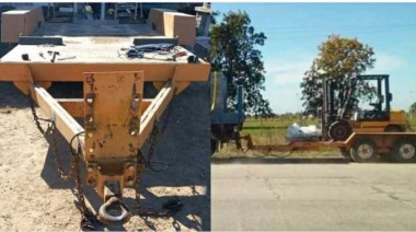 Robo en el corralón de Curto Martins