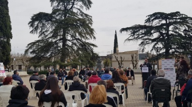 La presentación de la lista de Iturmendi en la Plaza San Martín 