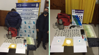 Allanamiento en Máximo Paz 