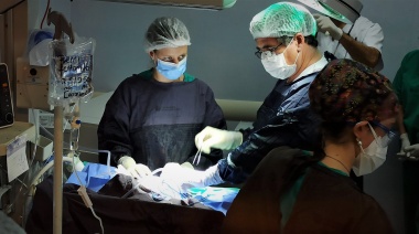 Se realizó la primer neurocirugía neonatal en el Hospital Regional