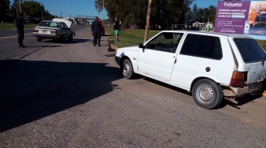 Accidente en uno de los accesos al Barrio Libertad