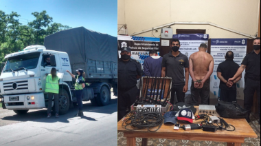 Recuperan un camión que había sido robado en Córdoba: Hay tres detenidos