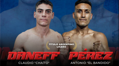 Noche de Boxeo: Daneff defiende el título ante el salteño Perez