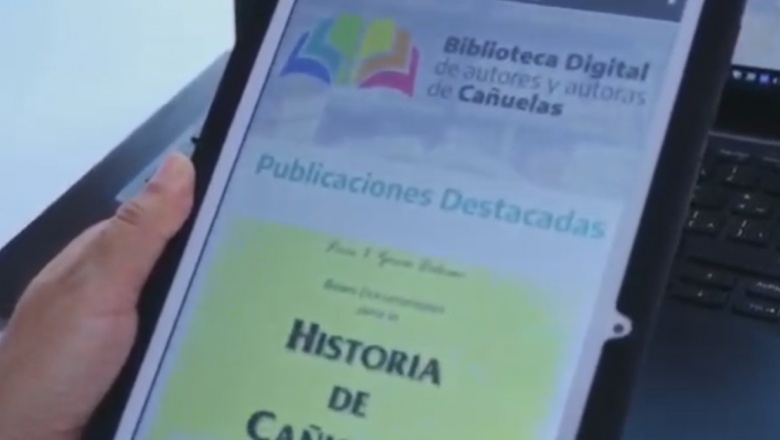 Cañuelas cuenta con una biblioteca digital de autores locales