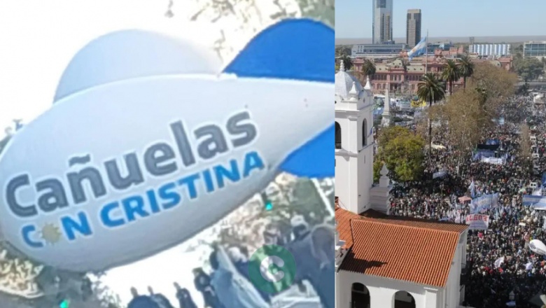 Masiva marcha en apoyo a CFK