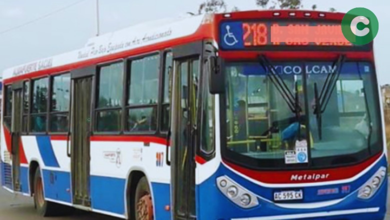 ROBÓ EN UN COLECTIVO Y EN LA HUIDA GOLPEÓ A UN MENOR