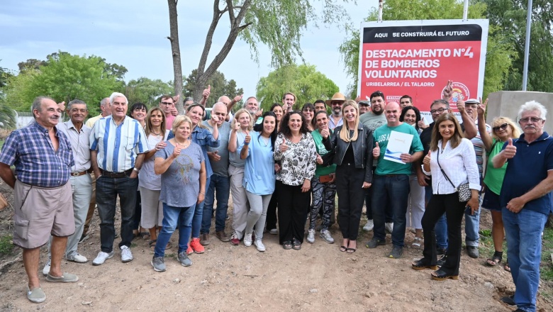Confirman la construcción de un Destacamentos de bomberos de Uribelarrea y El Taladro