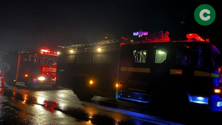 INCENDIO EN UNA VIVIENDA DEL BARRIO PELUFFO