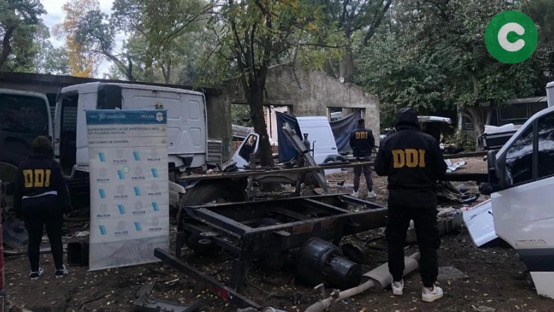 Desarticularon una banda dedicada a robar y desarmar vehículos