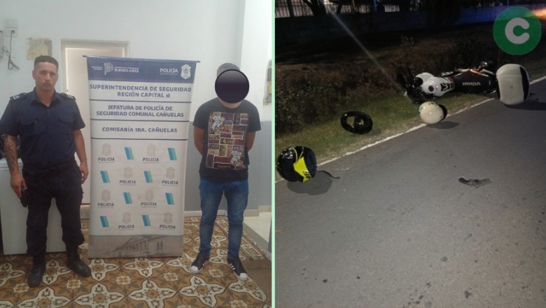 Cayó el cómplice del motochorro