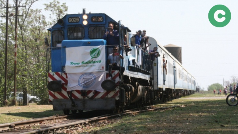 Saldrá un Tren Solidario con destino a Campana – Zárate y en Cañuelas se juntarán donaciones