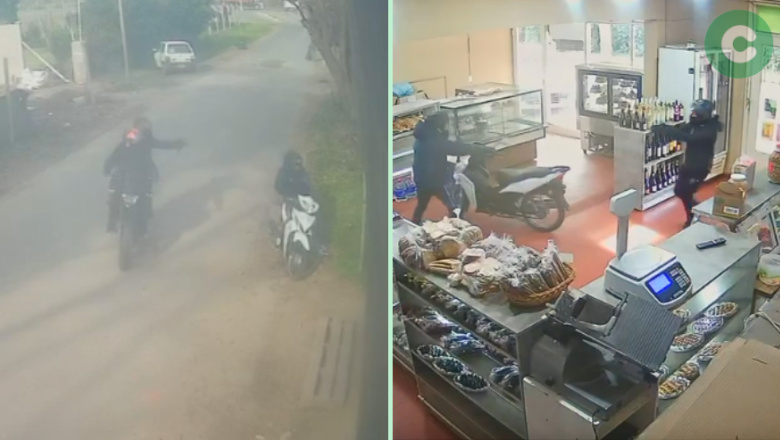 Ataque motochorro en Los Pozos: ¡Mira el video!