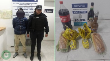 Robó tarjetas de crédito: Compró huevos de pascuas, Coca y Fernet