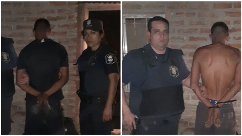 Dos detenidos por portación de armas y drogas