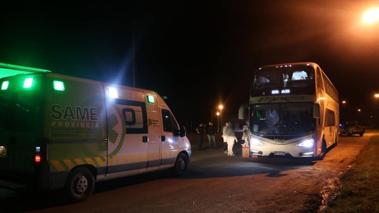 Llegó un contingente desde Brasil y fueron demorados