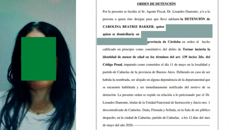 Encontraron en Córdoba a la beba que había sido vendida en Cañuelas