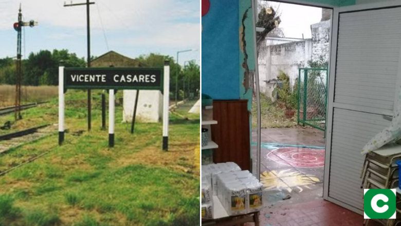 Robo el jardín 901: Se llevaron 50 bolsones de mercadería