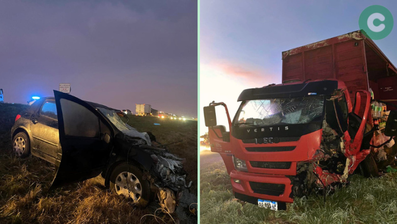 CHOQUE Y ROBO EN LA RUTA 205