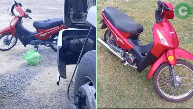 ROBO DE UNA MOTO DURANTE LA MADRUGADA