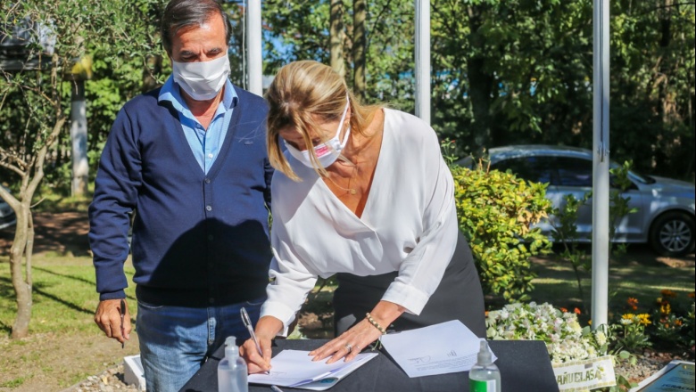 Marisa Fassi anunció obras por más de 400 millones de pesos