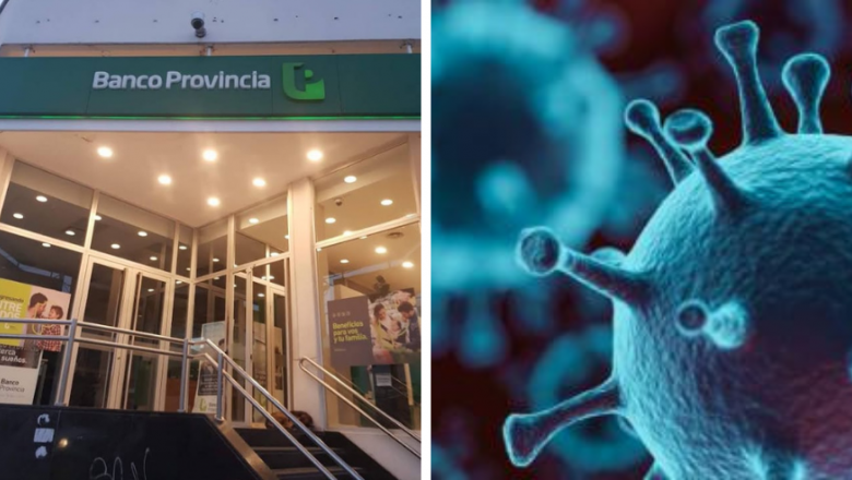 Cierra el Banco Provincia por un caso de Covid positivo