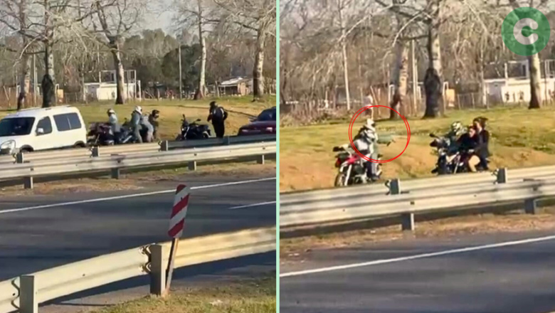 Brutal robo en la Autopista Ezeiza – Cañuelas