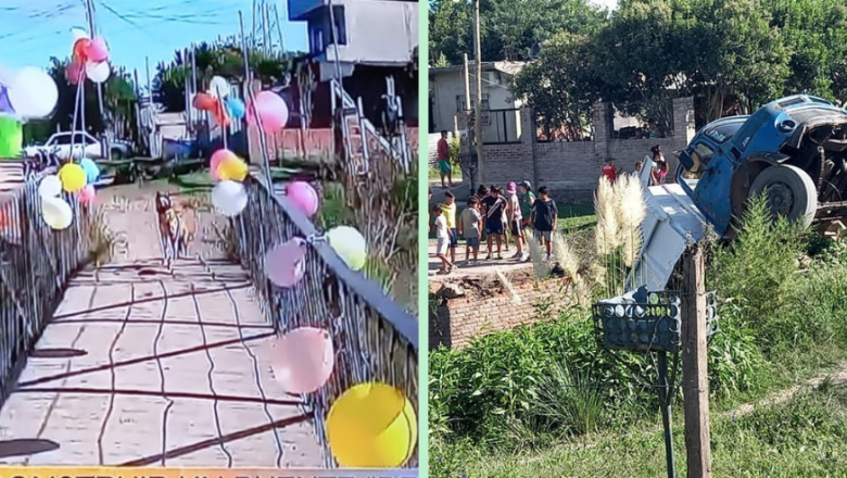 "Festejan el cumpleaños" a un año de la caída del puente