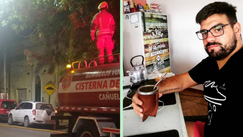 Federico Peralta: “Nosotros llamamos a los Bomberos”