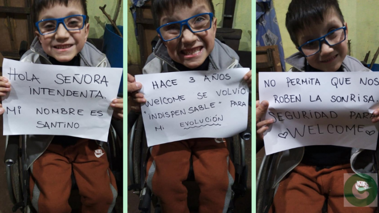 Alumnos de WELCOME piden seguridad para el Centro Terapéutico