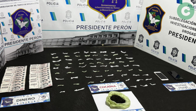 Allanamiento antidroga en el barrio La Unión