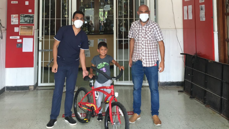 Vacunatorio itinerante por los barrios: Habrá sorteo de bicicletas para incentivar la vacunación de los más chiquitos