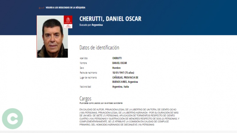 Cherutti: El Cañuelense con pedido de captura internacional