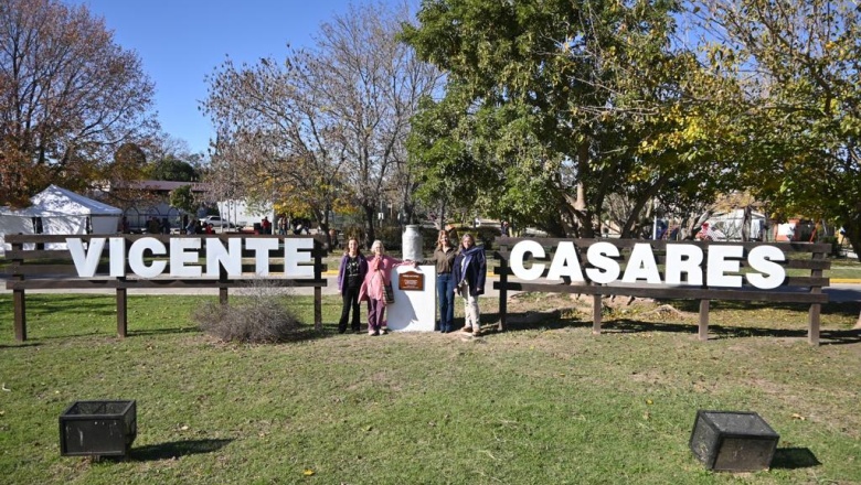 Vicente Casares celebró su 76° aniversario