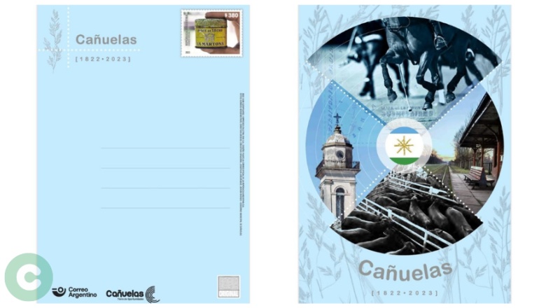 Correo Argentino emitió un sello postal en homenaje a Cañuelas