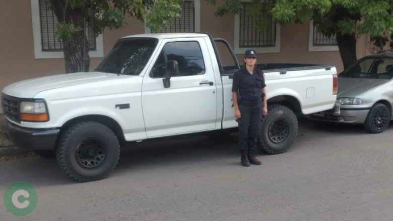 Recuperan en Cañuelas una camioneta robada en Lobos