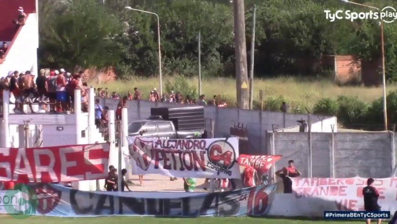 Cañuelas – Midland: Balas de goma y corridas fuera del estadio por una interna de la barra local