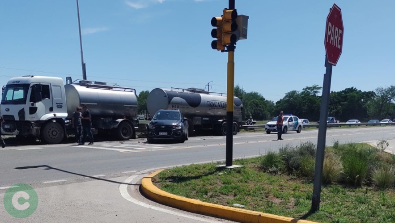 Accidente en Ruta 205 y Uruguay