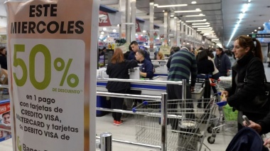 Suspenden los descuentos del 50% en supermercados con las tarjetas del Banco Provincia