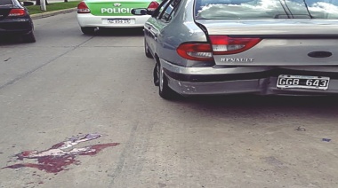 Accidente en la vía publica