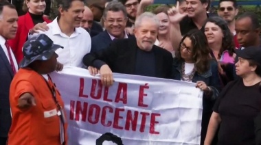 Lula Libre: Desde Cañuelas se celebró la libertad del expresidente