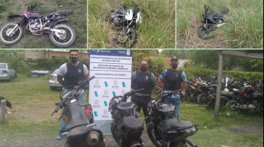Recuperan motos robadas de un depósito policial 