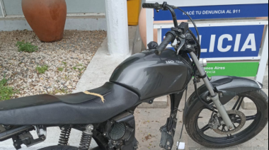 Vendía en internet una moto robada y cayó preso 