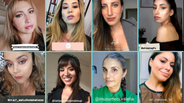 Maquilladoras locales que le ponen onda a la cuarentena